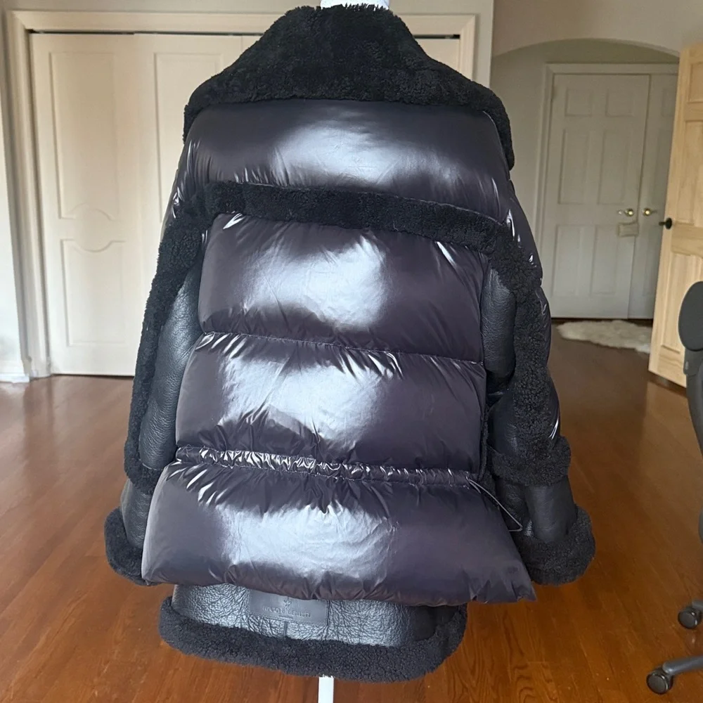 NEW NO TAG! Nicole Benisti Montaigne Shearling Coat - Picture 3 of 11